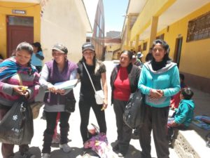Socias de Bankomunales en Bolivia
